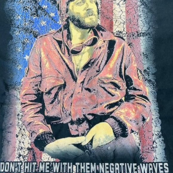 "Don't Hit Me With Them..." Adult Black XL NOS T-Shirt - Picture 2 of 6